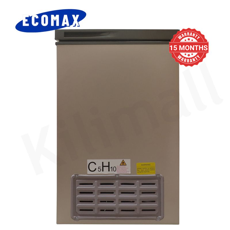 ECOMAX 219L 219L Large Capacity Chest Deep Freezer Secure Lock With Keys Removable Storage Basket Low Power Energy Saving Ideal for Home Kitchen Small Business Commercial Use