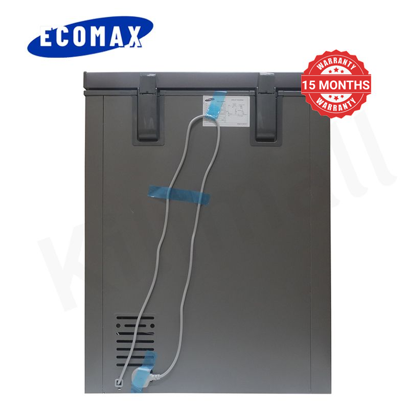 ECOMAX BD-169 169L Large Chest Freezer Top Open Chest Freezer, Stay-Open Lid Design, Energy Saving Household Deep Freezing Machine Secure Lock Keys