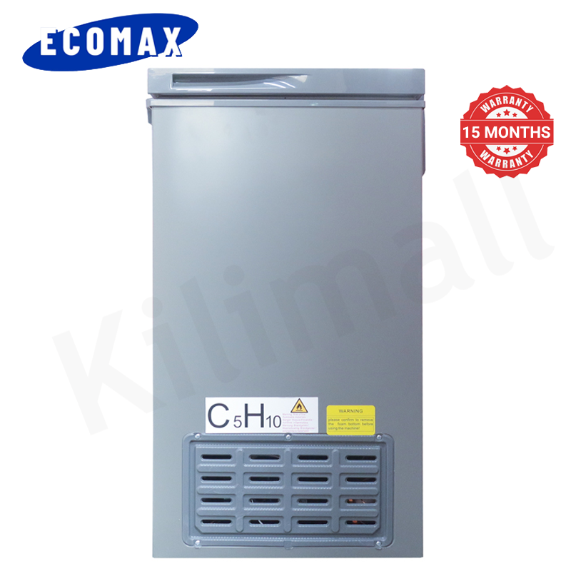 ECOMAX 119L Chest Freezer Deep Freezer with Basket for Meat Storage Energy Star Rated Upright Freezer BD-119