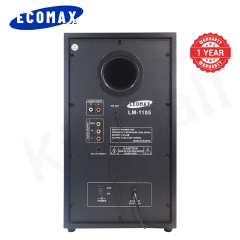 ECOMAX 3.1CH X-Base LM-1105 Woofer HI-FI BT Speaker Systems AC/DC Subwoofer Home Audio System 20000W with Remote Control Bluetooth FM USB SD