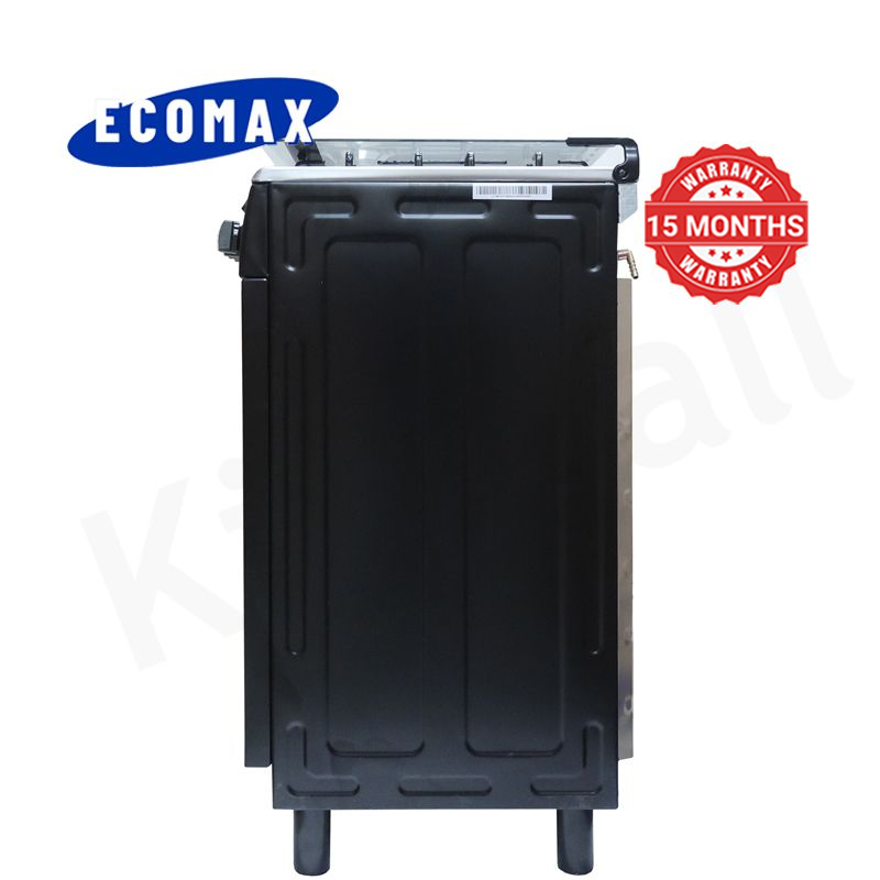 ECOMAX 3 Gas + 1 Electric 4 Burners Free Standing Gas Cooker Cooking Range with 55L Oven Automatic lgnition LX-680-3G1E
