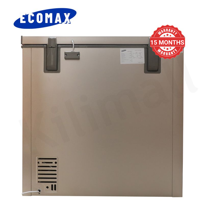 ECOMAX 219L 219L Large Capacity Chest Deep Freezer Secure Lock With Keys Removable Storage Basket Low Power Energy Saving Ideal for Home Kitchen Small Business Commercial Use