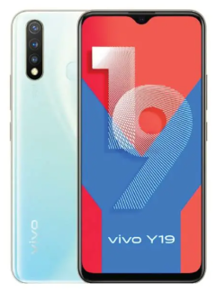 Refurbished Vivo Y19 Smart Phone 6GB RAM+128GB ROM large storage, Fingerprint/Face unlock,16MP Ultra Clear Triple Camera, 6.53 Inch HD Screen, 5000mAh Big Battery ,Camera /Live Streaming/gaming Phone.