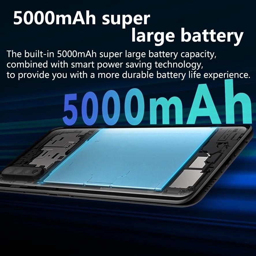 Refurbished Vivo Y19 Smart Phone 6GB RAM+128GB ROM large storage, Fingerprint/Face unlock,16MP Ultra Clear Triple Camera, 6.53 Inch HD Screen, 5000mAh Big Battery ,Camera /Live Streaming/gaming Phone.