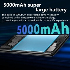 Refurbished Vivo Y19 Smart Phone 6GB RAM+128GB ROM large storage, Fingerprint/Face unlock,16MP Ultra Clear Triple Camera, 6.53 Inch HD Screen, 5000mAh Big Battery ,Camera /Live Streaming/gaming Phone.