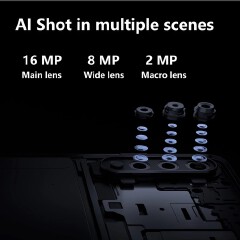 Refurbished Vivo Y19 Smart Phone 6GB RAM+128GB ROM large storage, Fingerprint/Face unlock,16MP Ultra Clear Triple Camera, 6.53 Inch HD Screen, 5000mAh Big Battery ,Camera /Live Streaming/gaming Phone.