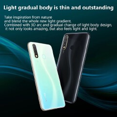 Refurbished Vivo Y19 Smart Phone 6GB RAM+128GB ROM large storage, Fingerprint/Face unlock,16MP Ultra Clear Triple Camera, 6.53 Inch HD Screen, 5000mAh Big Battery ,Camera /Live Streaming/gaming Phone.