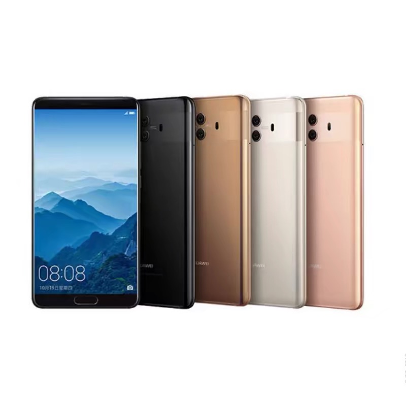 Refurbished smartphone Mate 10  Kirin 970 Octa-Core, 6GB RAM 128GB ROM, 5.9” 2K QHD Display, Leica Dual Camera, 4000mAh Battery, 4G Dual SIM Android Phone