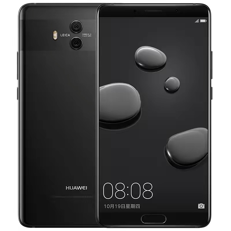 Refurbished smartphone Mate 10  Kirin 970 Octa-Core, 6GB RAM 128GB ROM, 5.9” 2K QHD Display, Leica Dual Camera, 4000mAh Battery, 4G Dual SIM Android Phone