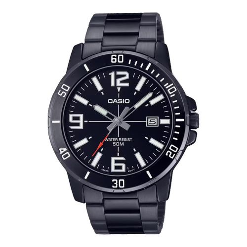 Casio Men's Watch MTP-VD01B-1B 50-meter Water Resist