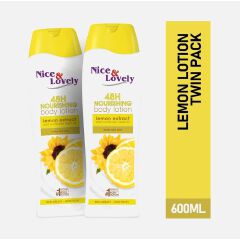 Lemon Extract Lotion nice and lovely body lotion 600ml enriched with Vitamin C & sunflower seed oil Brightens your skin and nourished for 48Hrs,  keeps your skin vibrant, moisturized leaving it soft.