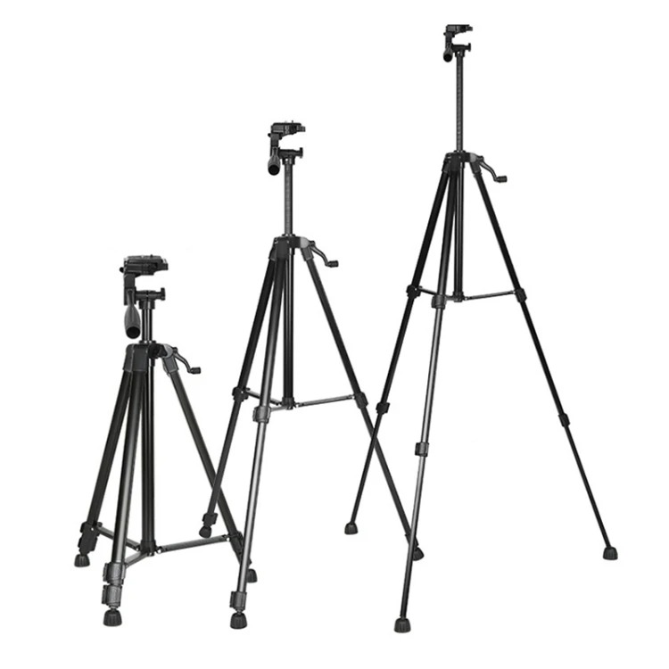 3366 Universal Camera Tripod Stand Mobile Phone Tripod Smartphone Holder Adjustable Lightweight Digital Camera Tripod for Photography, Video Recording, Live Streaming, TikTok, YouTube and Vlogging