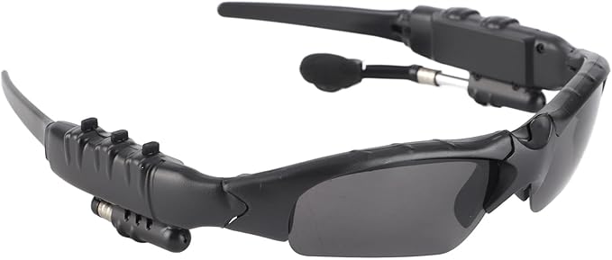 Bluetooth 5.3 Wireless Smart Sunglasses with Stereo Speakers and Microphone Polarized Audio Glasses Open Ear Headset for Running, Driving, Cycling, Hiking