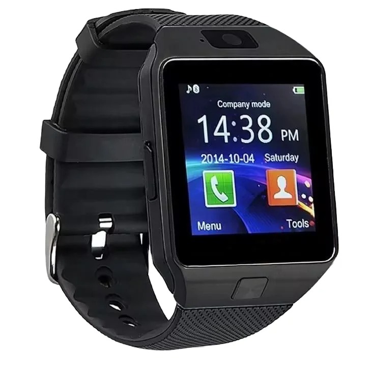 DZ09 W007 Smart Watch Bluetooth Smartwatch with Camera GSM SIM Card Call SMS Notification Fitness Tracker Music Player TF Card Support for Android and iOS