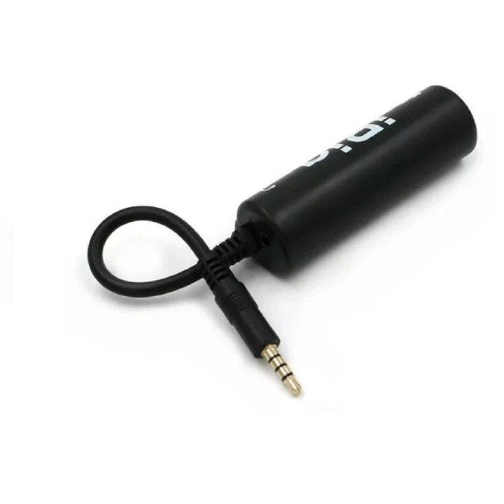 Portable iRig Guitar Interface Audio Adapter for Smartphone, iPhone, iPad & Tablet 3.5mm Guitar Converter with Low Noise for Recording, Live Streaming, Practice & Music Production