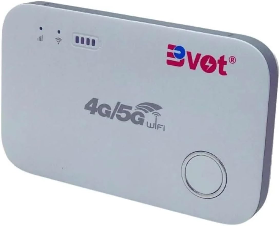 BVOT M88 Portable Wireless WiFi Router 4G 5G MiFi Hotspot 150Mbps Unlock Mobile Internet Device with 1500mAh Battery for Smartphones, Laptops, Tablets & Smart TVs