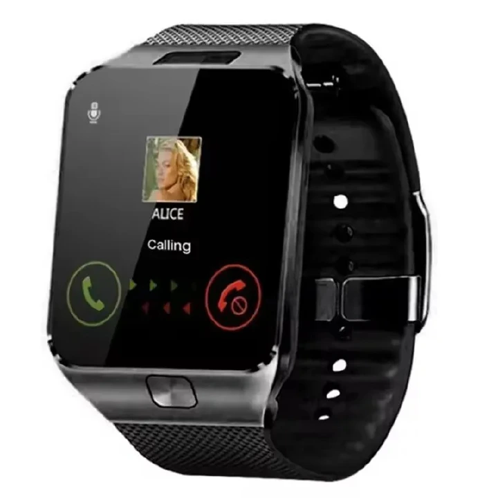 W007 Bluetooth Smart Watch with SIM Card Camera GSM Phone Watch Fitness Tracker Pedometer Sleep Monitor Music Player TF Card Support for Android iPhone Smartwatch