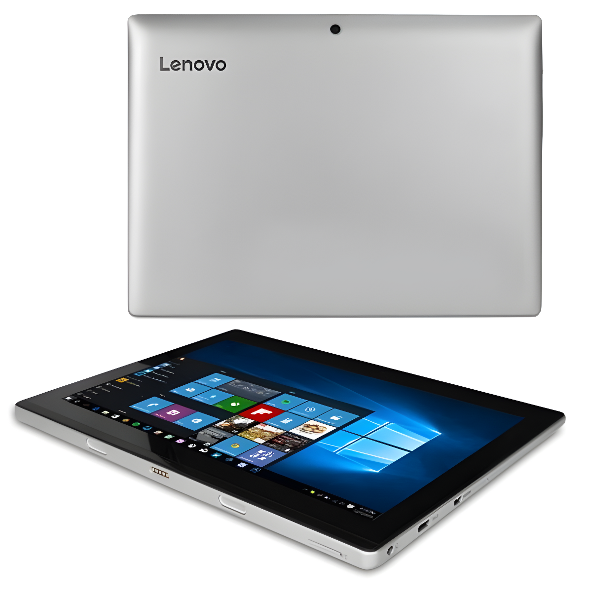 (4GB+128GB) Refurbished Lenovo Miix320-101CR IdeaPad Tablet Intel ATOM x5-Z8350 4GB Ram 128GB SSD Storage 10.1'' INCH Windows 10, Office 2016 , Windows 10, Type c port , Memory card slot