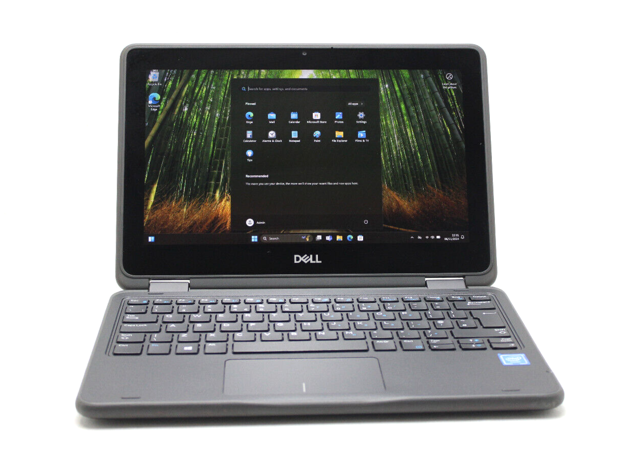 [Free Mouse] Dell Latitude 3190 INTEL PENTIUM 4GB RAM 128 GB SSD @ 1.70GHz 12 Inch Screen Size Refurbished Laptop With Windows 10 Pro and Microsoft Office Installed Computer Notebook
