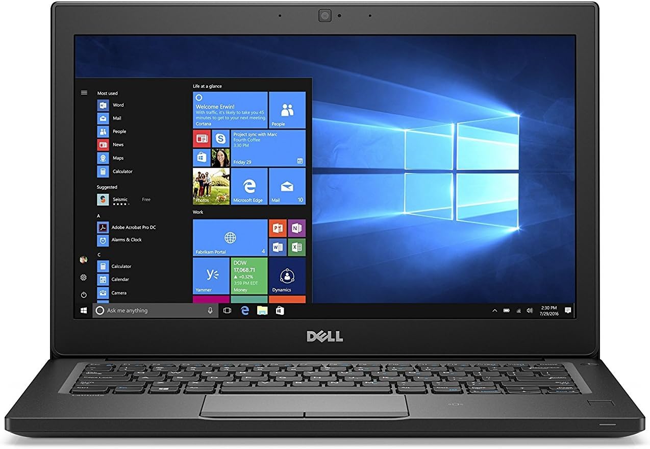 (free mouse} ,Refurbished Dell Latitude 3380  Core I3 6th Generation 4GB Ram 500GB 13.3 Inch screen Size Ultra Slim Laptop With Windows 10 and Office 2016