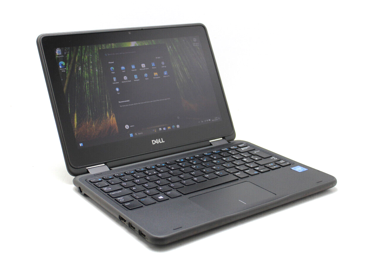 [Free Mouse] Dell Latitude 3190 INTEL PENTIUM 4GB RAM 128 GB SSD @ 1.70GHz 12 Inch Screen Size Refurbished Laptop With Windows 10 Pro and Microsoft Office Installed Computer Notebook