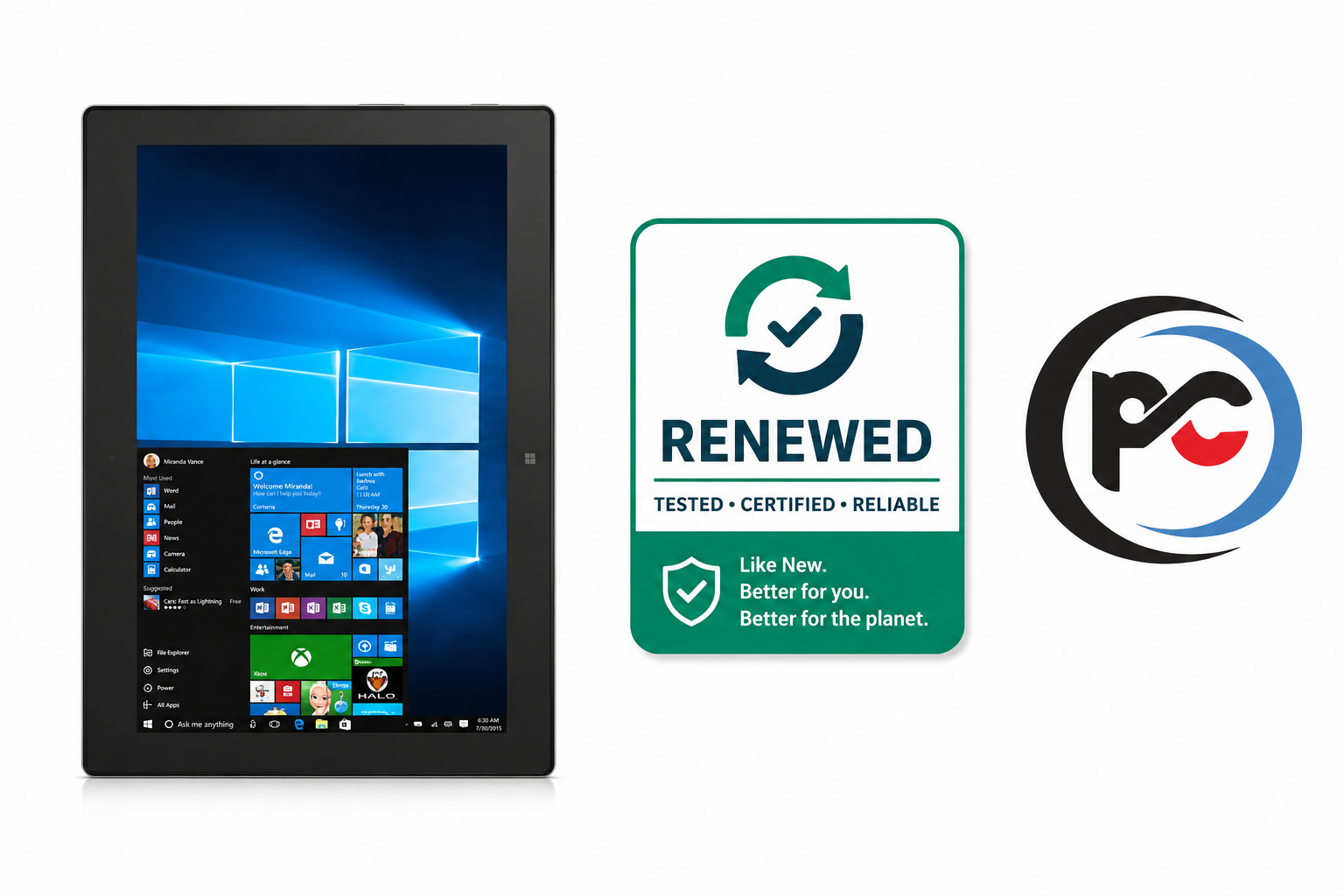 (4GB+128GB)Refurbishhed Lenovo Miix320-101CR Ideapad Tablet Intel ATOM x5-Z8350 4GB Ram 128GB SSD Storage 10.1''INCH windows 10,office 2016 , windows Tablet