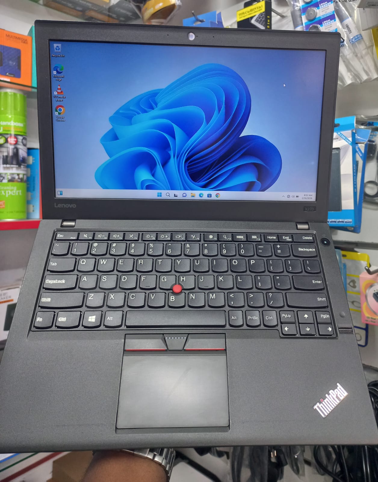 KILICERTIFIED Lenovo Thinkpad X270 | Intel Core i5 7th Gen 8GB RAM, 128GB SSD | 14 Inch Full HD | Windows 10 Pro | 90% Battery health | 4+ Hours Youtube | MS Office Installed | 9 Months Warranty