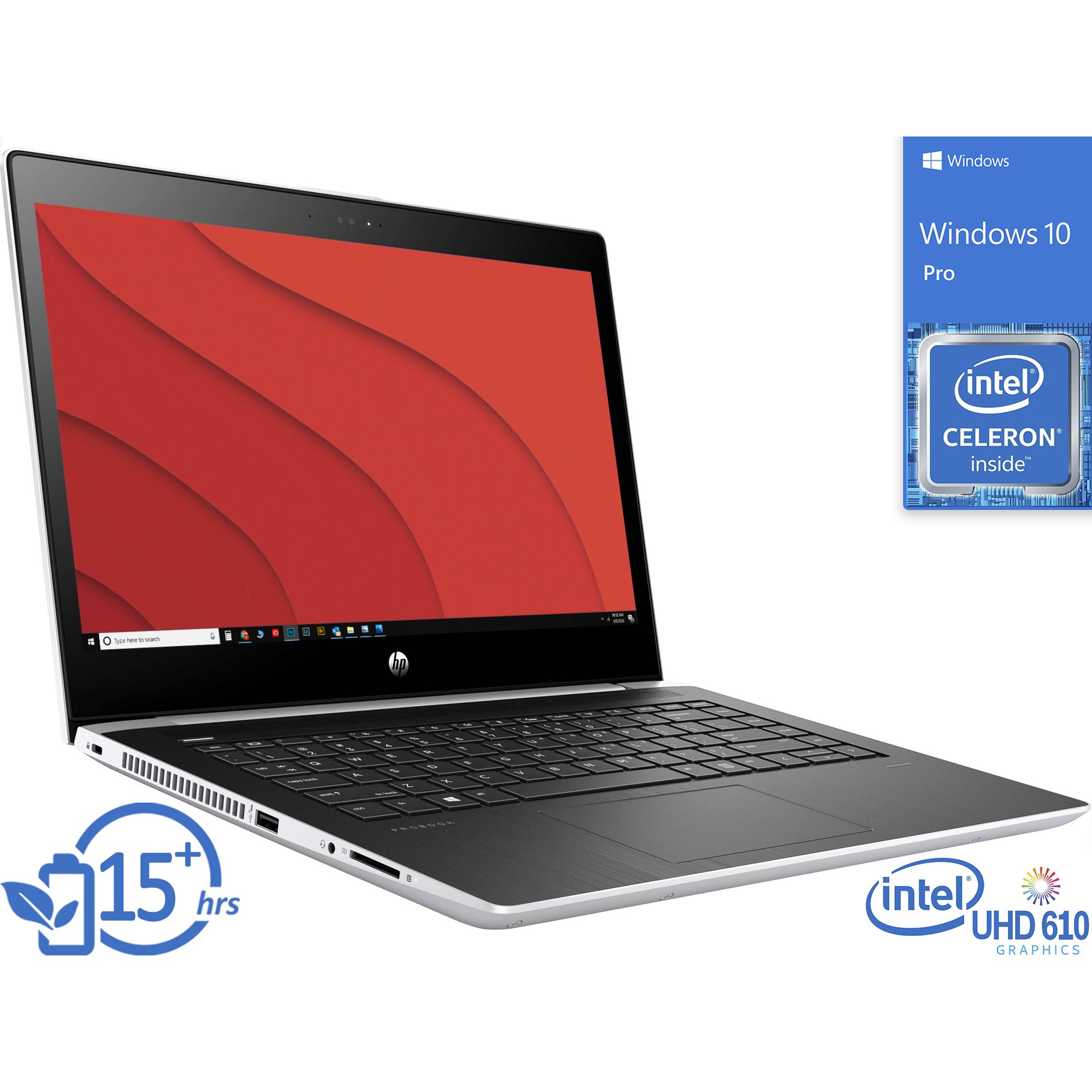 HP ProBook MT 21 6th Generation 3865U processor (1.80 GHz). 4GB RAM 128GB SSD 14 Inch Full HD Screen Display (1.80 GHz) processor , Webcam , Windows 10 and MS Office Refurbished Laptop