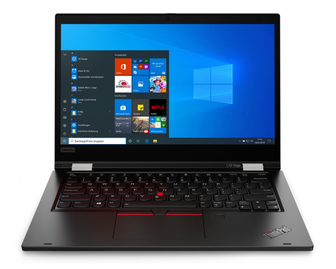 (FREE  MOUSE} Refurblished Lenovo Thinkpad L13 yoga ,  Intel Core i5 10th Gen laptop 8GB RAM 128GB ssd  x360 touchscreen , with stlyus pen HDMI ,Bluetooth HD webcam Intel HD