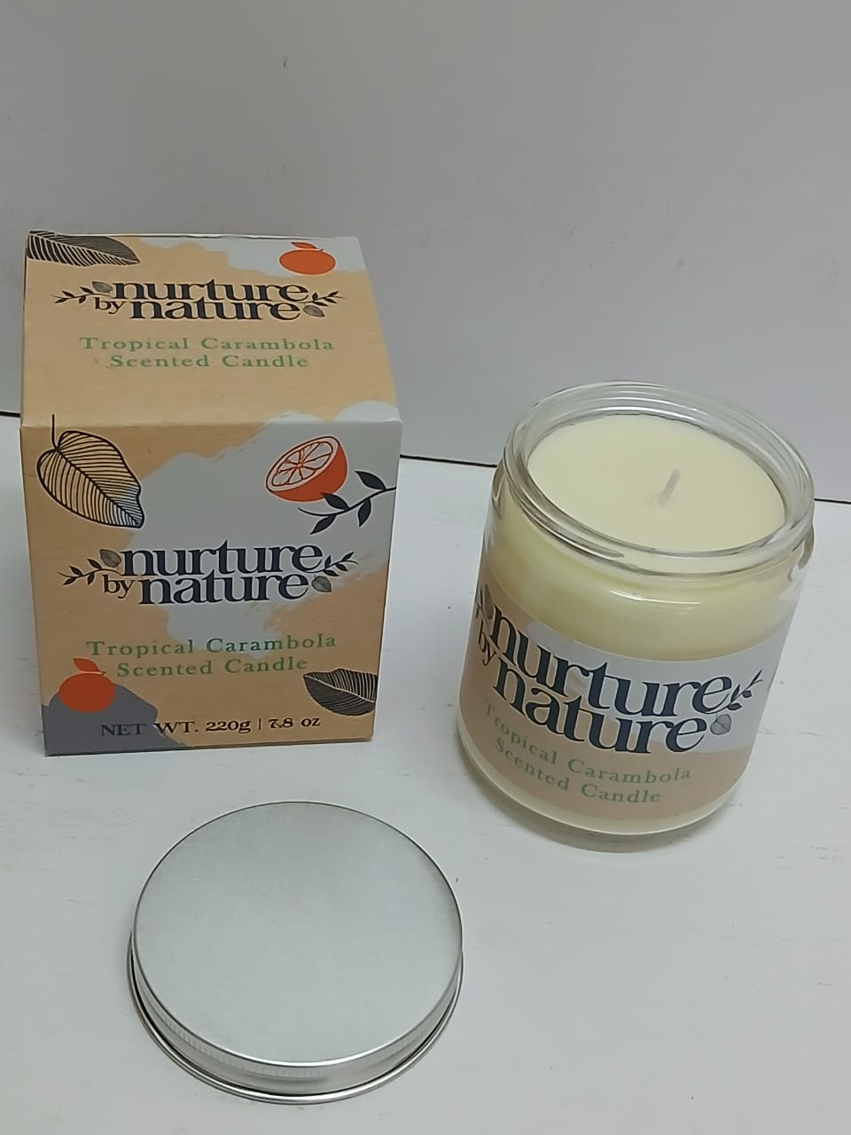 Luxury Aromatherapy Scented Soy Wax Candle in Glass Jar – Long Lasting Home Fragrance Candle for Bedroom, Spa & Relaxation