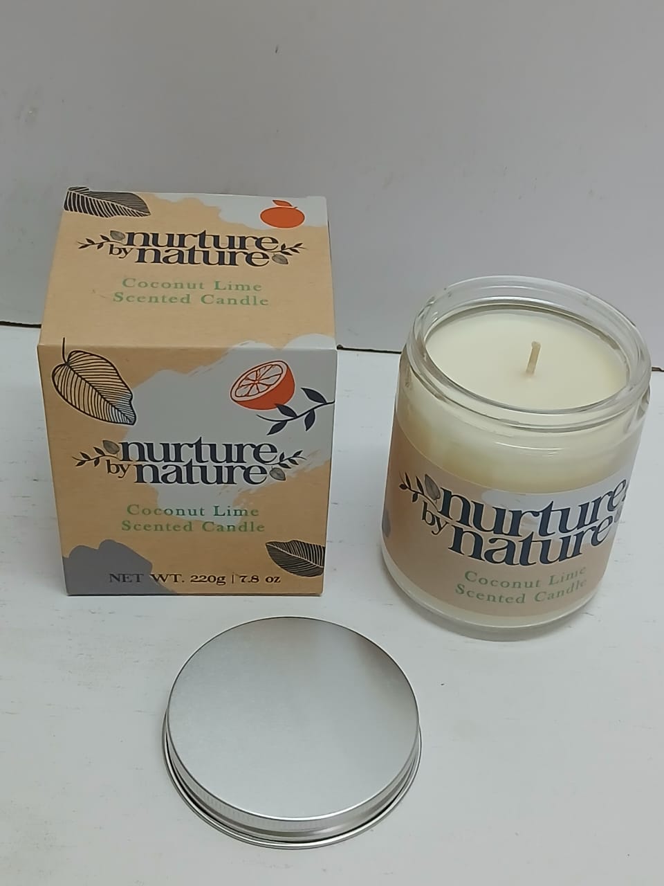 Luxury Aromatherapy Scented Soy Wax Candle in Glass Jar – Long Lasting Home Fragrance Candle for Bedroom, Spa & Relaxation
