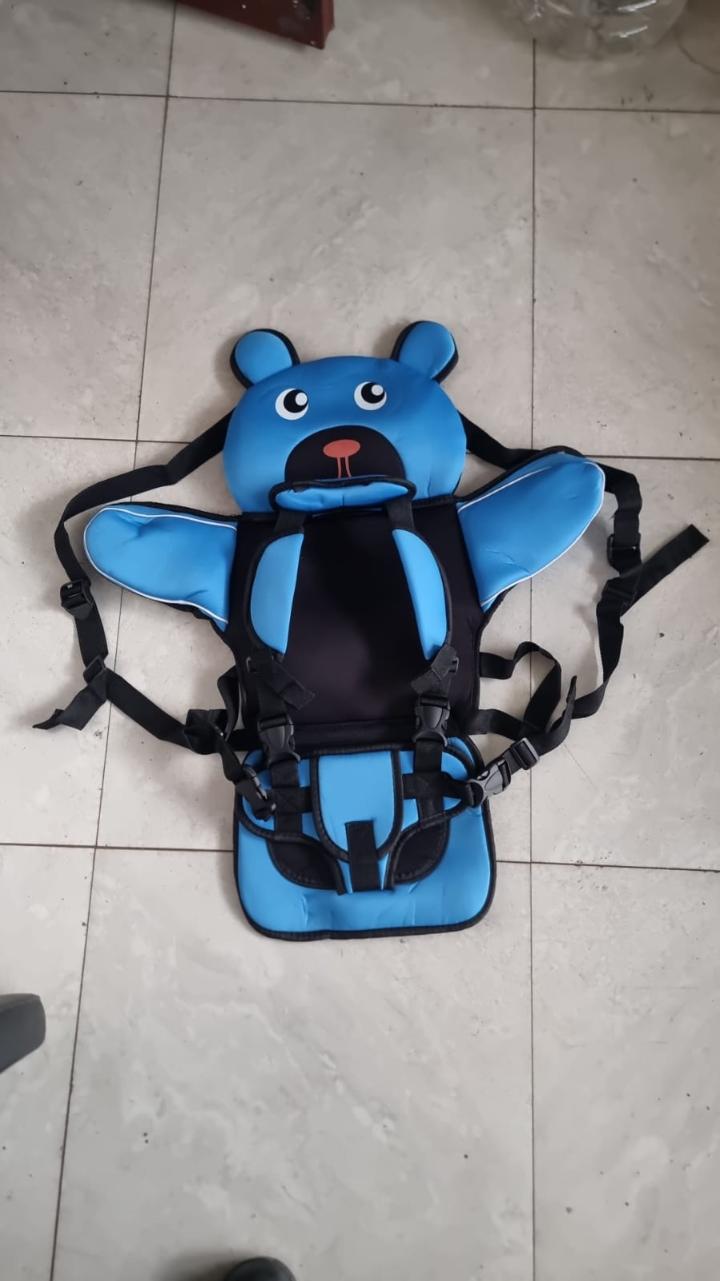 Casa Lumi Portable Baby Car Seat Cushion | Child Travel Safety Seat | Adjustable Toddler Car Booster Cushion