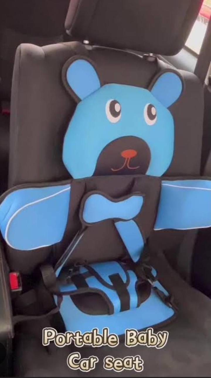 Casa Lumi Portable Baby Car Seat Cushion | Child Travel Safety Seat | Adjustable Toddler Car Booster Cushion