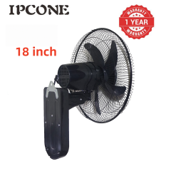IPCONE 18 inch wall mount fan 5 blades 3 speed powerful motor fan electric cooling fan cooler wall mounted fan