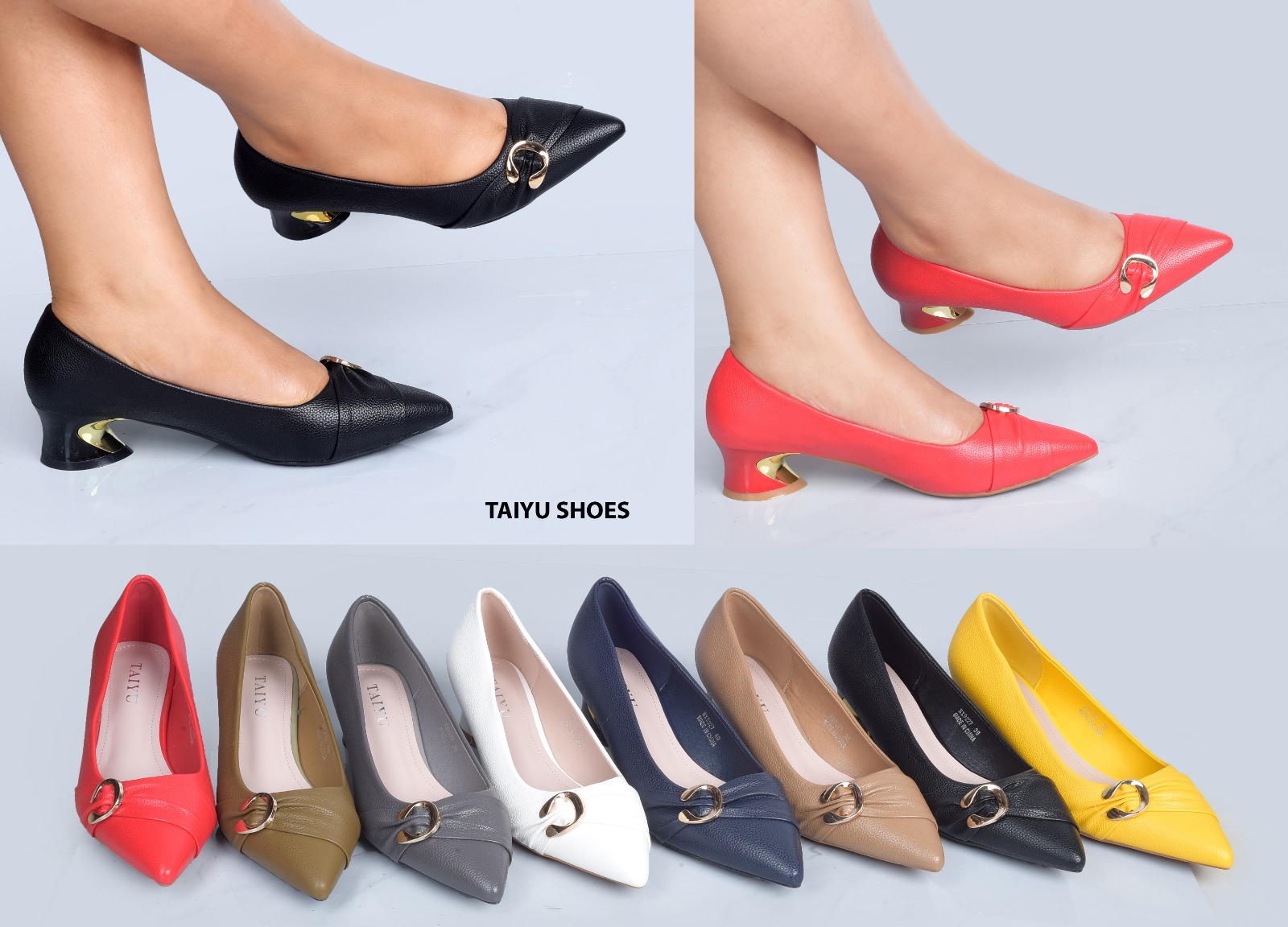 Clearance sale❤️‍🔥OFFER/OFFER HEELS women shoes 🔥high quality women BLOCK light shoe ❤️‍🔥very cute looking 😍multifunctional official shoes ALL Weather wearing ladies/women flat rubber shoes very❤️