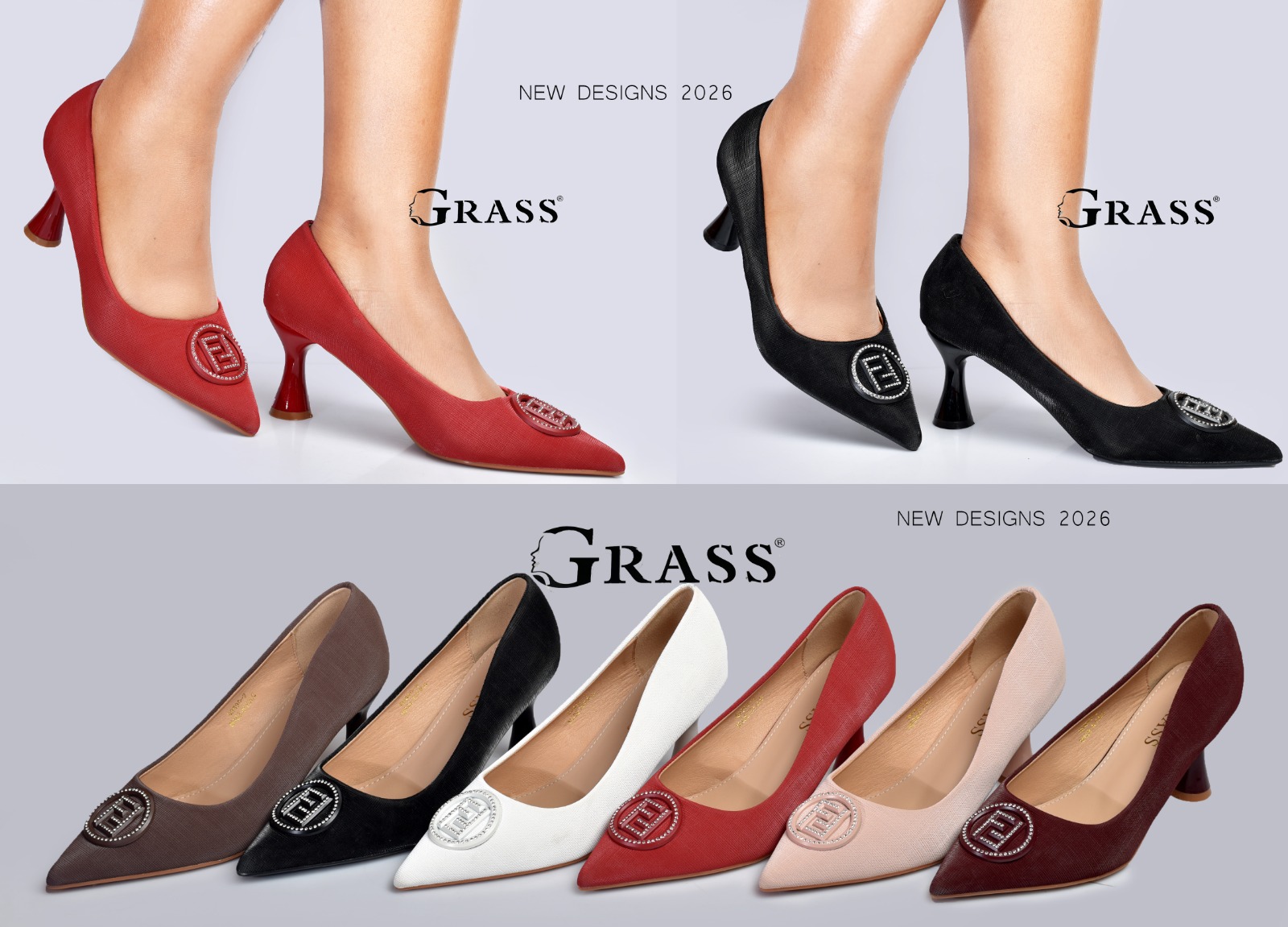 ⚡GRASS NEW DESIGN HEELS❤️‍🔥women Heel shoes 🔥high quality women sharp heel shoes ❤️‍🔥very cute looking 😍multifunctional official shoes ALL Weather wearing ladies/women leather shoes, the best❤️