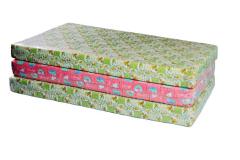 Baby Cot Mattress – Waterproof, Medium-Density Foam, Firm Support (48" x 24" x 4")