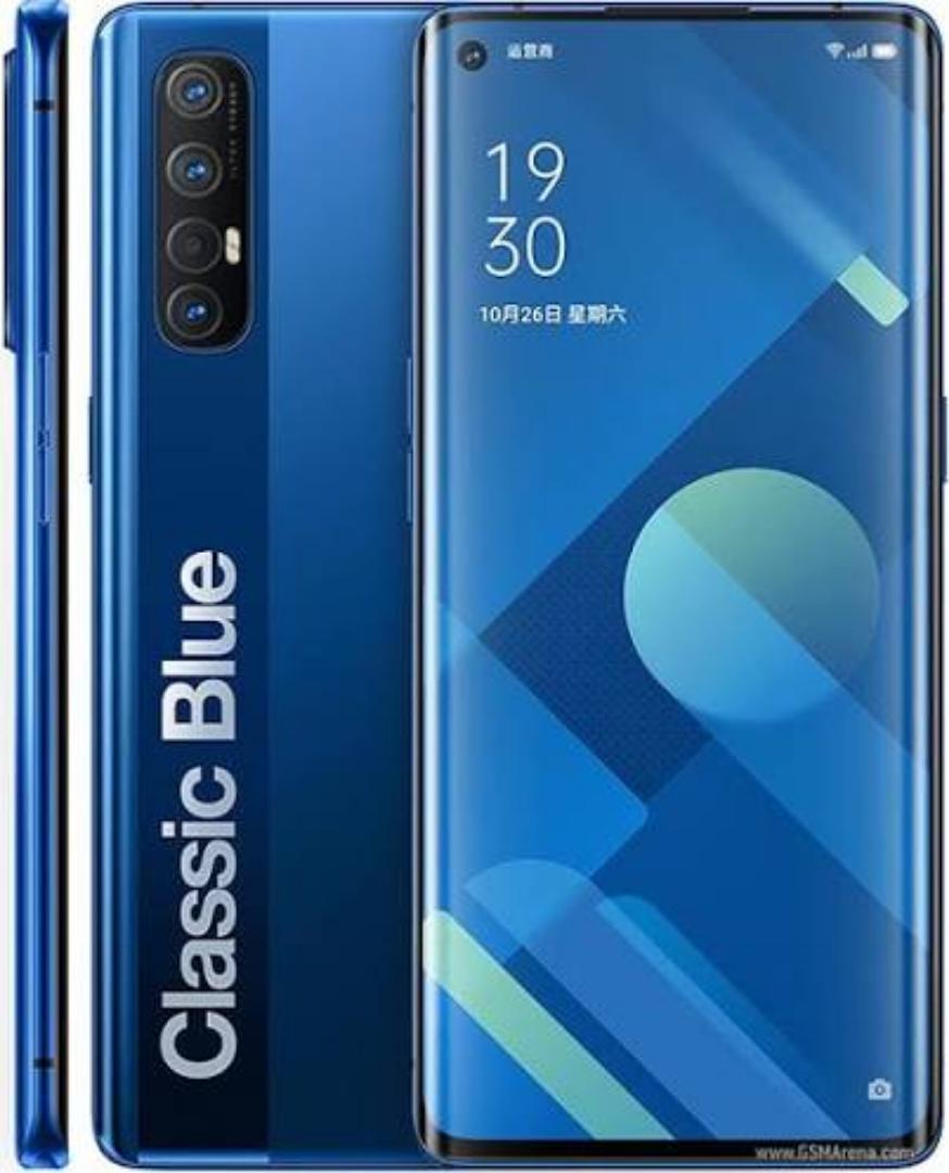 OPPO Reno 3 Pro 5G Smartphone has 8GB RAM 128GB Storage 6.4 Inch AMOLED Display Dual Punch-Hole Camera 48MP Quad Camera 5G Network Fast Charging Fingerprint Unlock Slim Premium Design Android Phone