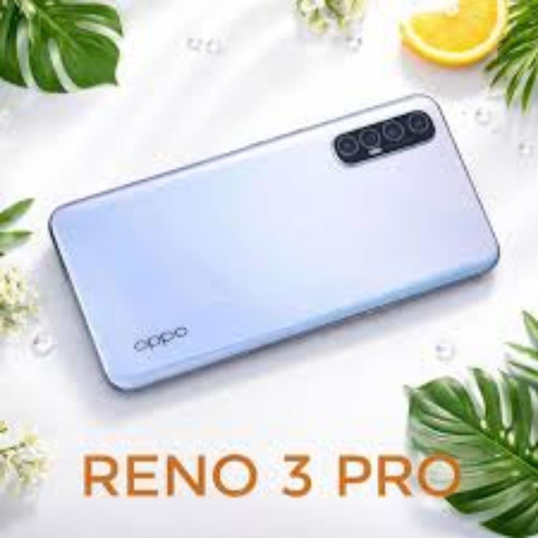 OPPO Reno 3 Pro 5G Smartphone has 8GB RAM 128GB Storage 6.4 Inch AMOLED Display Dual Punch-Hole Camera 48MP Quad Camera 5G Network Fast Charging Fingerprint Unlock Slim Premium Design Android Phone