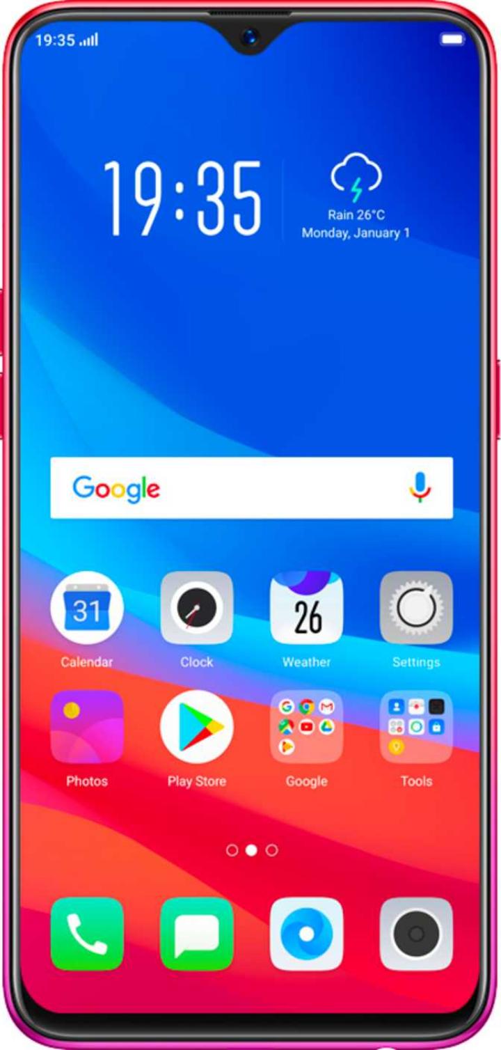 OPPO F9 Smartphone 4GB RAM 128GB Storage 6.3 Inch Waterdrop Display Dual SIM Fast Charging Fingerprint Sensor AI Dual Camera Android Mobile Phone