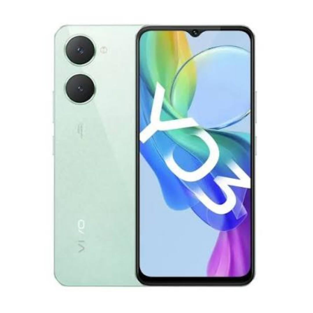 Vivo Y03 4GB RAM 64GB ROM Smartphone, 6.56" 90Hz Display, 5000mAh Battery, 13MP AI Camera, Android 14, Dual SIM, Face Unlock, Fast Performance, Stylish Design Mobile Phone