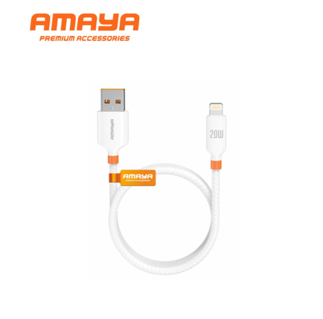Amaya ACD-CC82 Type-C to Type-C Fast Charging Cable Bundle + FREE USB-C, Micro USB & Lightning Cables | 1M Durable Data & Charging Cords