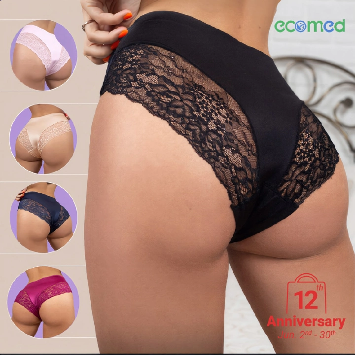 5Pcs Girl Soft Lace Panties Ice Silk Seamless Plus Size Underwear Woman Clothes Women Briefs Underpants