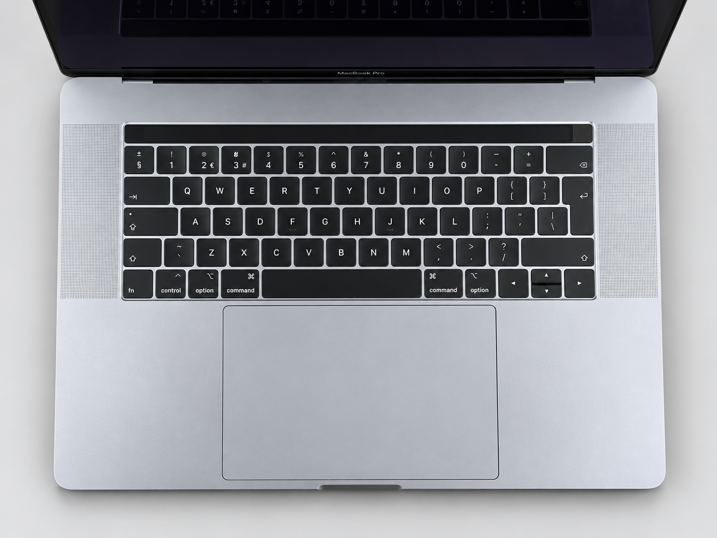 Apple MacBook Pro A1990 (2018), Intel Core i7 2.2GHz 6-Core, 16GB RAM, 256GB SSD, AMD Radeon Pro 555X 4GB, 15.4-inch Retina, Touch Bar — Refurbished