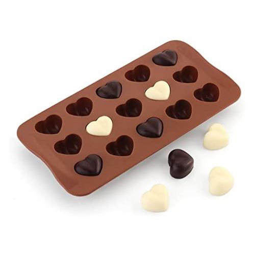15 slot chocolate, candy, ice cream or ice cubes silicone mould Molds for Chocolate, Food Grade no-stick Baking, candy and butter Mold with different shape