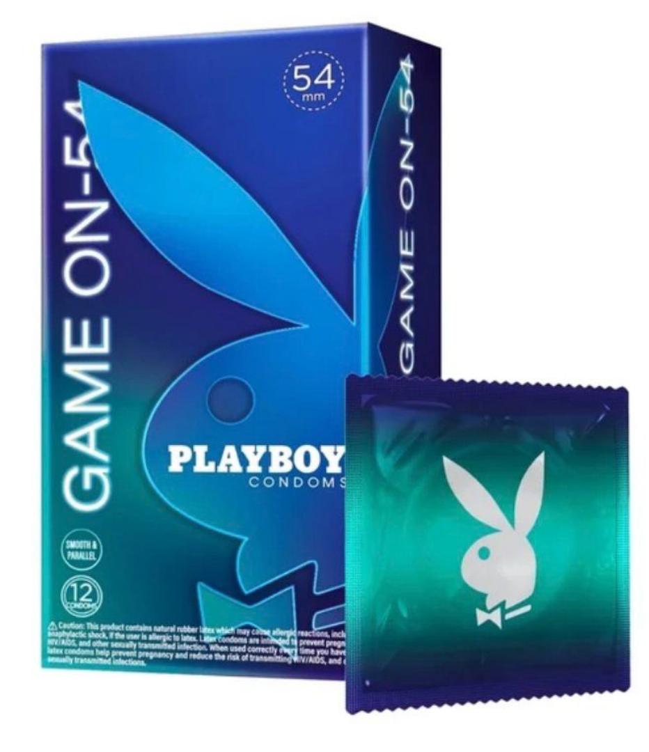 PLAYBOY,GAME ON,12 condoms