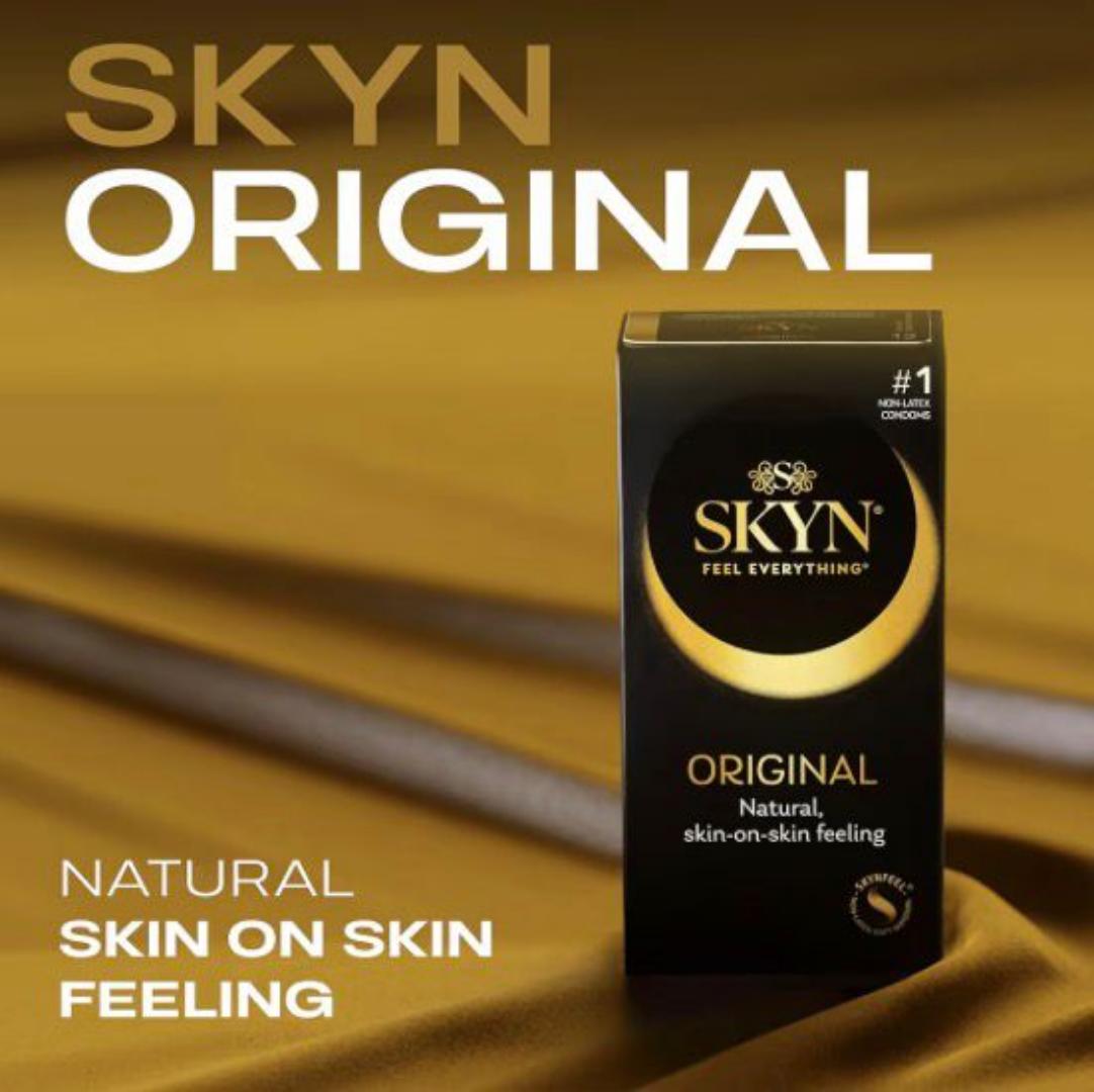 SKYN, ORIGINAL,12Non Latex lubricated condoms view 3