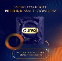 Durex Intense Ultra Lube,10 Non Latex Condoms