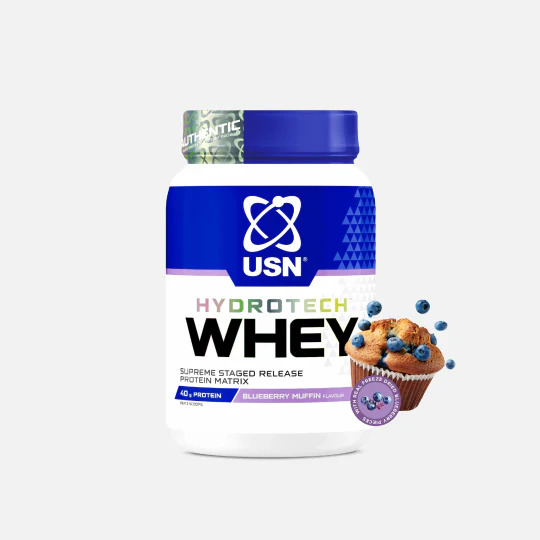 USN Hydrotech Whey Protein 900g- Staged Release Formula for Muscle Support