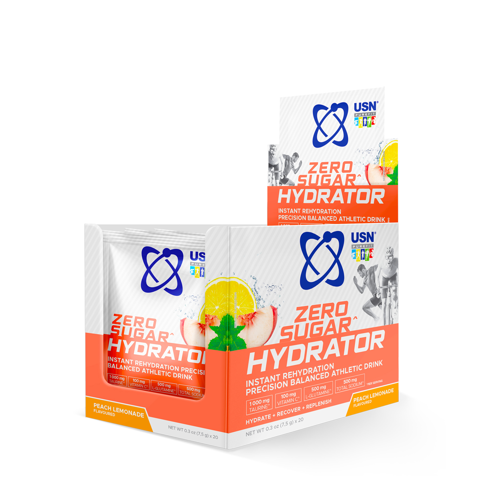 USN Zero Sugar Hydrator - Electrolyte Drink | Hydration & Recovery